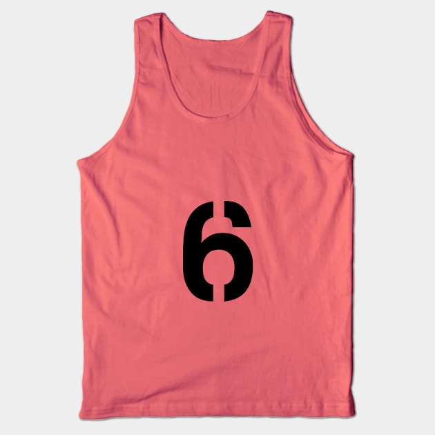 The Six Tank Top by ben@bradleyit.com